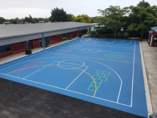 Multi-sport-court-surface-banner